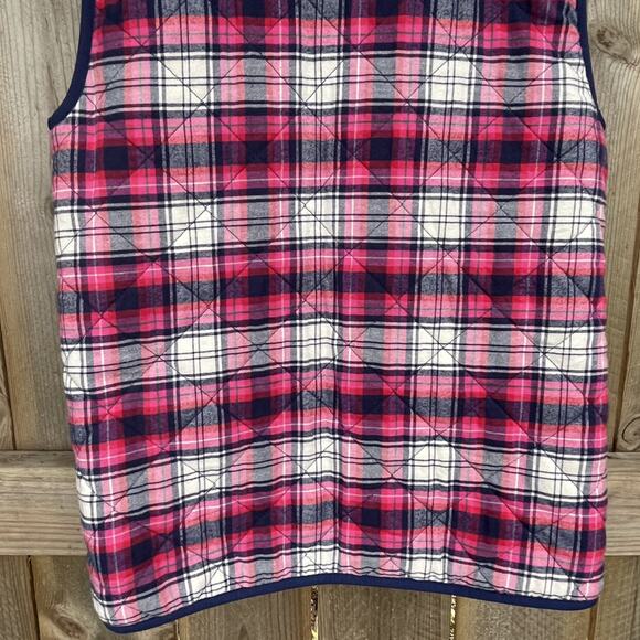 Vineyard Vines Vest Reversible Flannel Sherpa L 14 - Picture 7 of 10